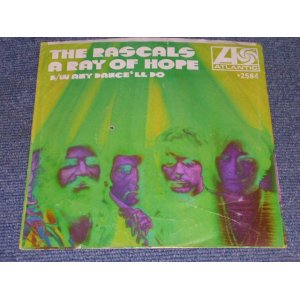 画像: RASCALS - A DAY OF HOPE / 1968 US ORIGINAL 7"45 Single With PICTURE SLEEVE