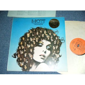 画像: MOTT THE HOOPLE  - THE HOOPLE ( Ex/Ex+++ ; With TITLE Sticker & INSERTS  ) / 1974 UK ORIGINAL Used LP  