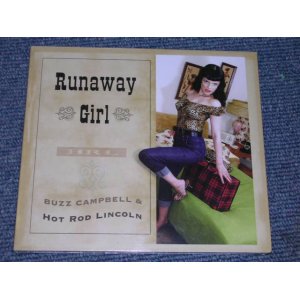 画像: BUZZ CAMPBELL & HOT ROD LINCOLN - RUNAWAY GIRL /2008 DIGI-PACK BRAND NEW SEALED CD  