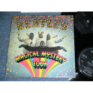 画像: THE BEATLES - MAGICAL MYSTERY TOUR ( Ex++/Ex : SOLID CENTER Style Label  ) / 1967 UK ORIGINAL MONO 7"EP With PICTURE SLEEVE and BLUE LYRIC SHEET 