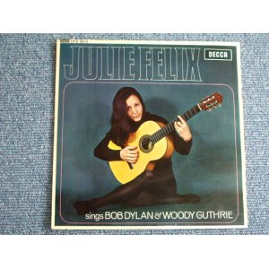 画像: JULIE FELIX - SINGS BOB DYLAN & WOODY GUTHRIE / 1965  UK ORIGINAL 7"EP  + PICTURE SLEEVE 