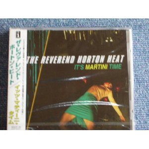 画像: The REVEREND HORTON HEAT - IT'S MARTINI TIME / 1996 JAPAN Promo SEALED CD