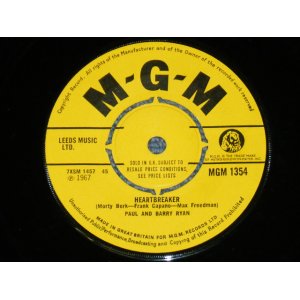 画像: PAUL & BARRY RYAN - HEARTBREAKER  / 1967 UK ORIGINAL 7"Single 