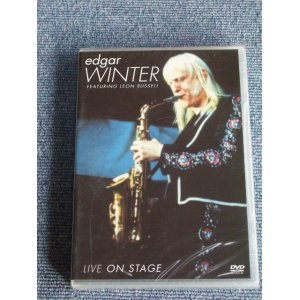 画像: EDGAR WINTER feat. LEON RUSSELL - LIVE ON STAGE  / 2002 EUROPE Brand New Sealed DVD   PAL SYSTEM  