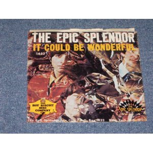 画像: THE EPIC SPLENDOR - IT COULD BE WONDERFUL / 1967  US ORIGINAL 7"Single With PICTURE SLEEVE &  Release From MINOR Label