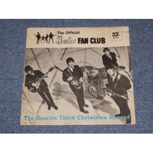 画像: THE BEATLES - THIRD CHRISTMAS RECORD  / 1965 UK ORIGINAL FAN CLUB RELEASED 7"45s Single 