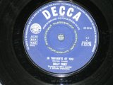 画像: BILLY FURY - IN THOUGHTS OF YOU / 1965 UK ORIGINAL 7"Single