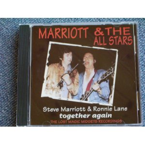 画像: STEVE MARRIOTT  & RONNIE LANE - MARRIOTT & THE ALL STARS  TOGETHER AGAIN  / 1996 UK NEW   CD