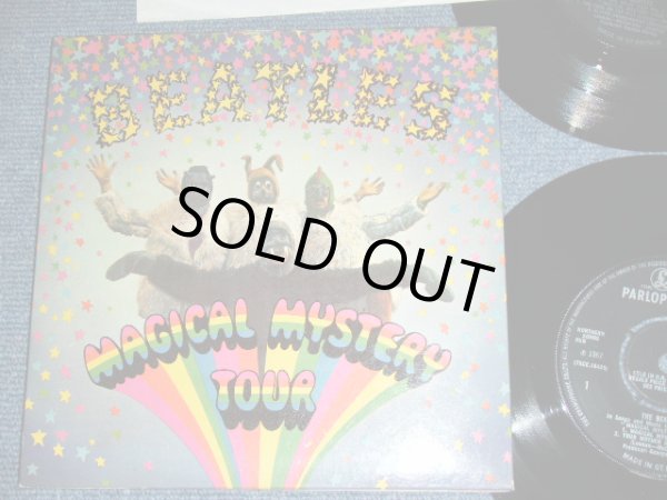 画像1: THE BEATLES - MAGICAL MYSTERY TOUR ( Ex+++/MINT- ) / 1967 UK ORIGINAL MONO 7"EP With PICTURE SLEEVE and BLUE LYRIC SHEET 