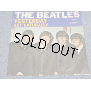 画像: BEATLES - YESTERDAR / US 7" SINGLE ORIGINAL  With PS