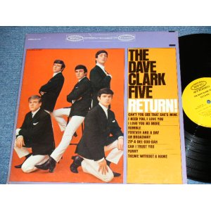 画像: DAVE CLARK FIVE - RETURN! /  US ORIGINAL Stereo LP 