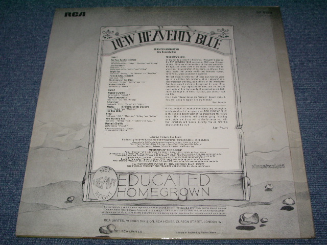 画像: NEW HEAVENLY BLUE - EDUCATED HOMEGROWN  / 1971 UK ORIGINAL LP 