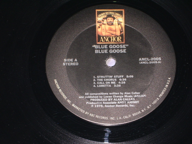 画像: BLUE GOOSE  -BLUE GOOSE  / 1975 US ORIGINAL LP 