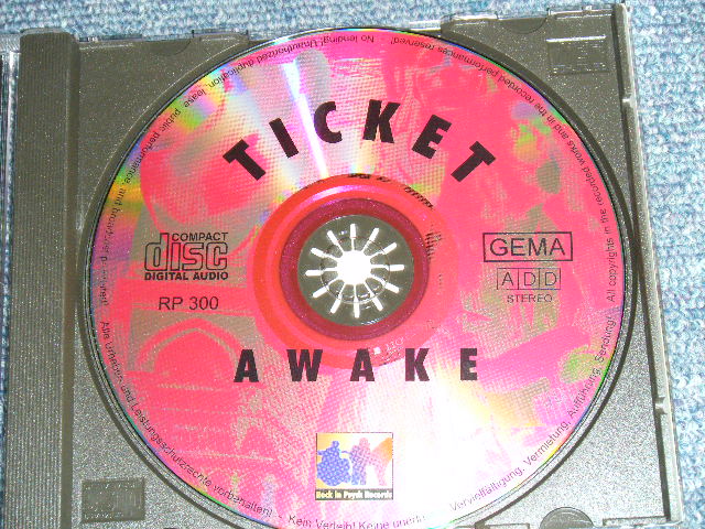 画像: TICKET - AWAKE   / GERMAN Brand New Press CD 