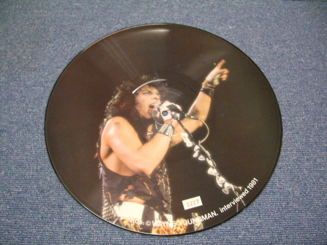 画像: KISS - INTERVEW DISC ( PICTURE DISC ) / LIMITED NO.1227   LP 