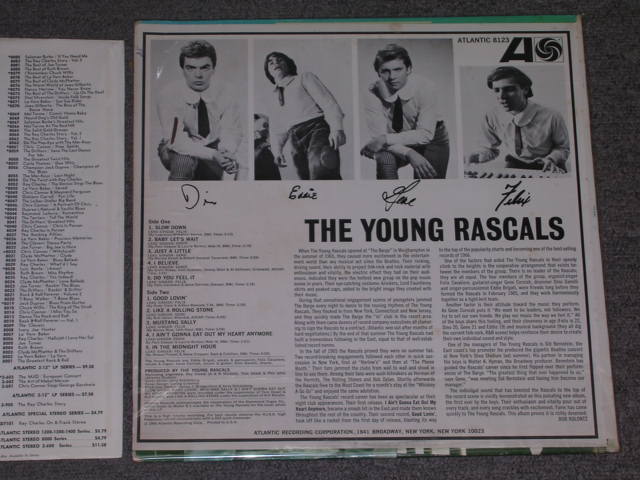 画像: YOUNG RASCALS -THE YOUNG RASCALS / 1966 US ORIGINAL LP 