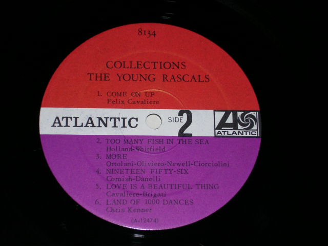 画像: YOUNG RASCALS - COLLECTION  / 1966 US ORIGINAL RED&PLUM LABEL LP 