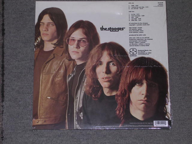 画像: THE STOOGES ( IGGY POP ) - THE STOOGES  / 2002 US  REISSUE Sealed 180g HEAVY WEIGHT LP 