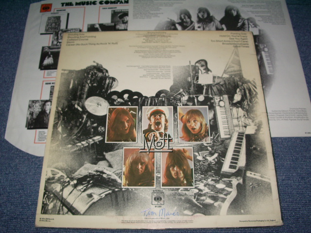 画像: MOTT THE HOOPLE  - SHOUTING & POINTING / 1976 UK ORIGINAL LP 