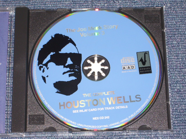 画像: HOUSTON WELLS - THE COMPLETE ( JOE MEEK STORY VOLUME 3 ) / 1993  UK  Brand New  CD