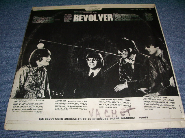 画像: BEATLES - REVOLVER  / FRENCH  RED LABEL MONO LP