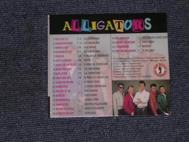 画像: ALLIGATORS - ROCKABILLYGATOR ( STUDIO & LIVE RECORDINGS ) / EUROPE Brand New SEALED CD 