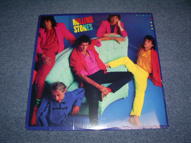 画像1: ROLLING STONES - DIRTY WORK  /  US AMERICA REISSUE "BRAND NEW SEALED" LP