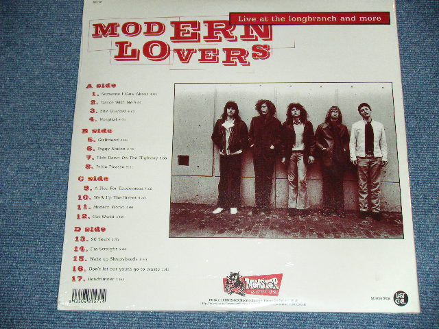 画像: MODERN LOVERS - LIVE AT THE LONGBEACH AND MORE  /    SPAIN ORIGINAL 220 Gram Limited Brand New Sealed 2LP 