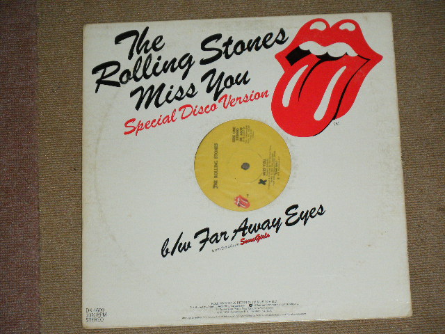 画像: ROLLING STONES -   MISS YOU /  1978 US ORIGINAL Used 12" Single 