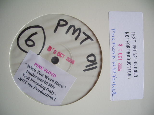 画像: PINK FLOYD - 'WISH YOU WERE HERE' 12" CLUB MIX - BLUE ROOM / 2004 UK PROMO ONLY TEST PRESSING 12inch