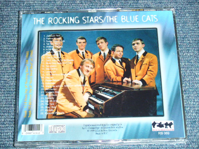 画像: THE ROCKING STARS + THE BLUE CATS - TWO GREAT BEAT LP's on 1 CD  / GERMAN Brand New  CD-R 