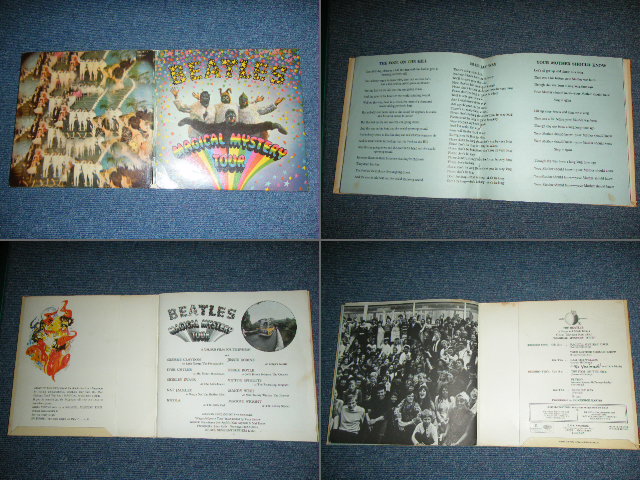 画像: THE BEATLES - MAGICAL MYSTERY TOUR (Ex/Ex++) / 1967 UK ENGLAND ORIGINAL STEREO 7"EP With PICTURE SLEEVE and BLUE LYLIC SHEET 