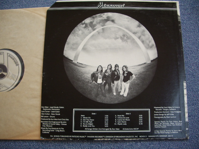 画像: MISSOURI - MISSOURI / MID 1970s   US ORIGINAL INDIES LP 