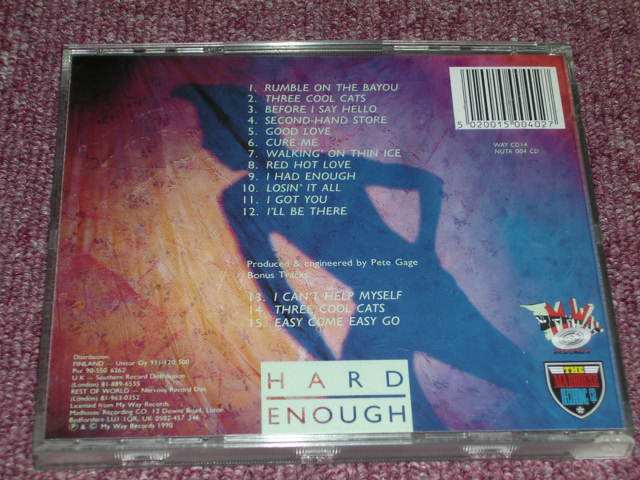 画像: FRANCINE - HARD ENOUGH / 1990 UK ORIGINAL Brand New CD  