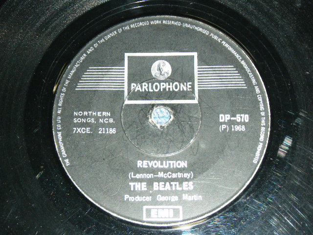 画像: THE BEATLES - HEY JUDE  / 1970's EUROPE   Used 7" Single 