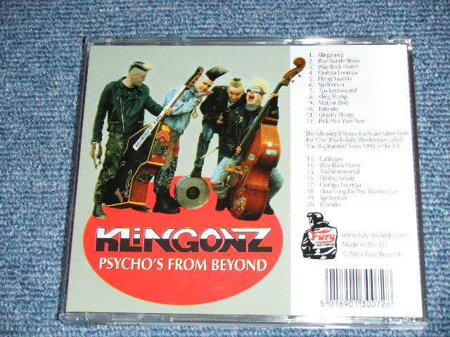 画像: KLINGONZ - PSYCHO'S FROM BEYOND / 2003 EU Press Brand New   CD  