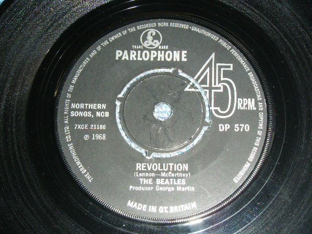 THE BEATLES - HEY JUDE ( VG++/Ex ) / 1968 UK EXPORT With SWEDISH