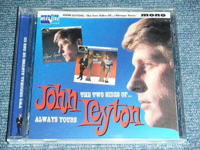JOHN LEYTON - THE TWO SIDES OF + ALWAYS YOURS ( 2 in 1 ) / 2000 UK ORIGINAL  Brand New Sealed CD - パラダイス・レコード