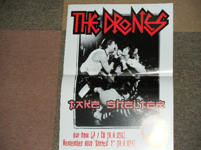 画像: THE DRONES -  TAKE SHELTER ( LIVE IN JAPAN 1997 )  / 1998 FINLAND ORIGINAL Limited #693 Brand New  LP  With POSTER 