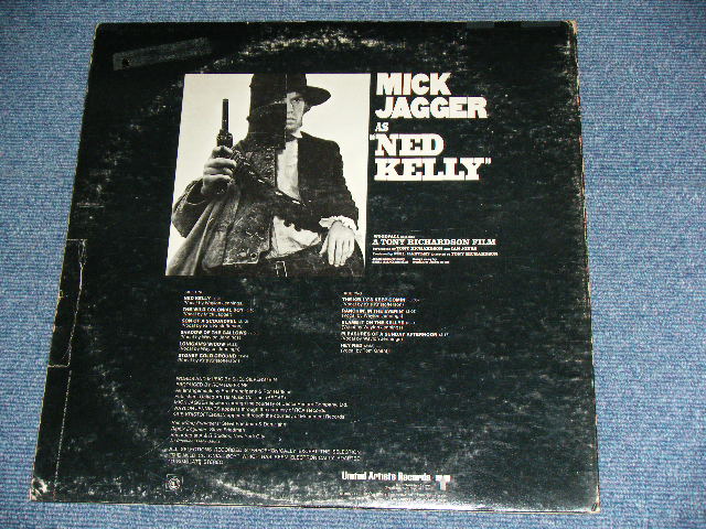 画像: MICK JAGGER(ROLLING STONES) - ost as "NEDKELLY" ( VG+++/ Ex+++,B-2: Ex- ) / US 1970 ORIGINAL LP