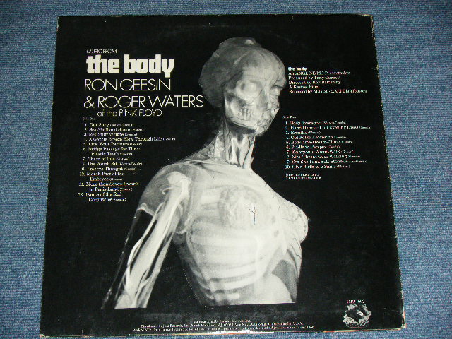 画像: ROGER WATERS of PINK FLOYD - Music From THE BODY / 1970 US ORIGINAL ? Used LP 