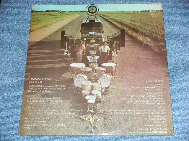 画像: PINK FLOYD - UMMAGUMMA ( Very Early Press )  / 1969 FRANCE  ORIGINAL 2LP 