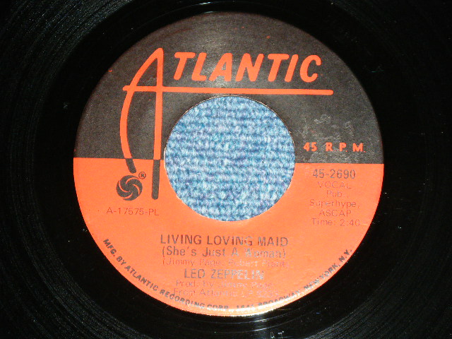 画像: LED ZEPPELIN - WHOLE LOTTA LOVE  ( 1st PRESS SIDE-A  5:33 VERSION )    / 1969 US ORIGINAL Used 7" Single 