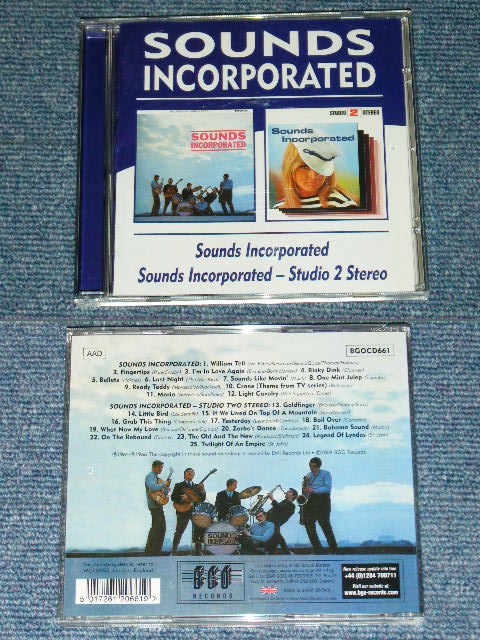 画像: SOUNDS INCORPRATED - SOUNDS INCORPRATED /  SOUNDS INCORPRATED STUDIO 2 STEREO ( 2 in 1 )  / 2004  UK  Used CD