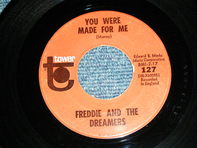 FREDDIE AND THE DREAMERS BEAT MERCHANTS YOU WERE MADE FOR ME SO FINE  1965 US ORIGINAL Used 7