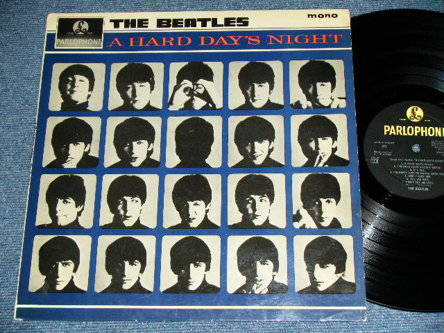 画像1: DIE BEATLES -  A HARD DAYS NIGHT / 1964 SWEDEN ORIGINAL 'Black & Yellow Parlophone ' Label MONO Used LP