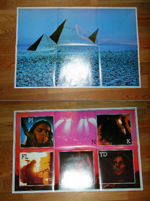 画像: PINK FLOYD - THE DARK SIDE OF THE MOON ( MATRIX NUMBER : A-11/B-10 : 2x STICKER & 2 x POSTER : Ex+/MINT-,Ex+++ ) / 1973 UK ORIGINAL 2nd Press Label Used LP