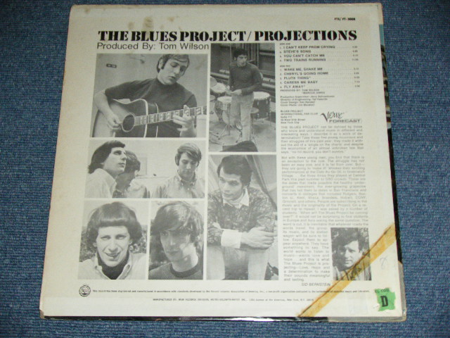THE BLUES PROJECT - PROJECTIONS ( Ex+,Ex-/Ex+++ ) / 1967 US ...