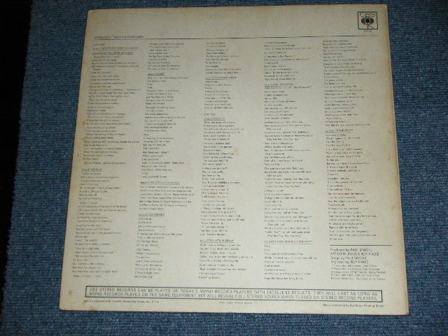 画像: SIMON & GARFUNKEL - BOOKENDS / 1968 UK ORIGINAL STEREO Used LP