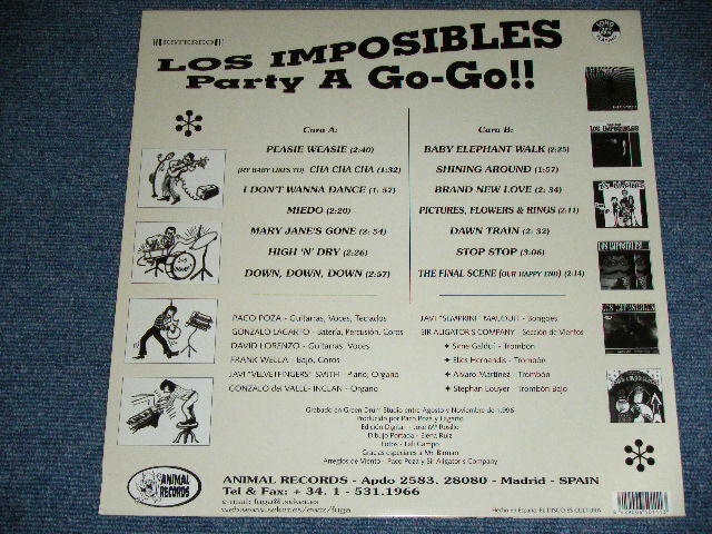 画像: LOS IMPOSIBLES - PARTY A GO-GO!!  /  1996 SPAIN  ORIGINAL BRAND NEW LP 